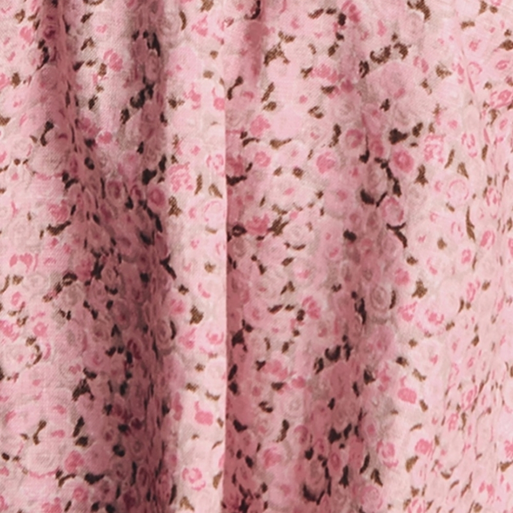 Reformation Daria Linen Floral Pink Sleeveless Dress New With Tags Size 8 - Picture 5 of 7